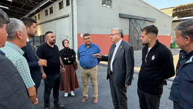 Milletvekili Yurdunuseven Manisa’da üreticilerin ve vatandaşların taleplerini dinledi