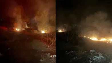 Şuhut’ta korkutan yangın: Alevler büyümeden söndürüldü