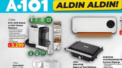 A101 marketlere koltuk ve halı yıkama makinesi geliyor! 5 Kasım 2026 A101 aktüel kataloğu