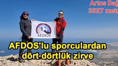 AFDOS'lu sporculardan dört dörtlük zirve