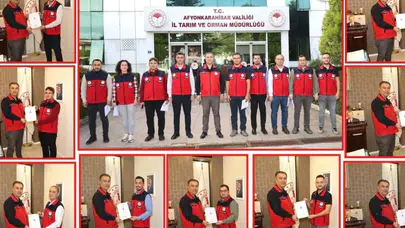 Afyonkarahisar’da KDAKP proje ekibine valilikten başarı ödülü