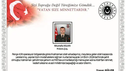 Şehit Mustafa Aslan kimdir, kaç yaşındaydı, nereli? Piyade Uzman Çavuş Mustafa Aslan neden şehit oldu?