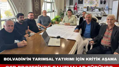 Bolvadin’in tarımsal yatırımı için kritik aşama: OSB projesinde çalışmalar sürüyor