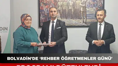 Bolvadin’de ‘Rehber Öğretmenler Günü’ programı düzenlendi