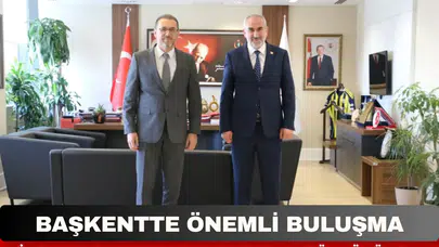 Türkiye-Çin İş Geliştirme Derneği Başkanı İhsan Beşer Ankara temaslarını sürdürüyor