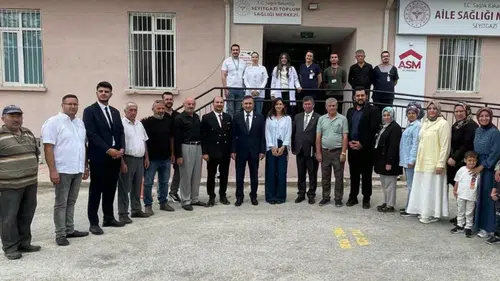 Milletvekili Arslan Seyitgazi’de sağlık çalışanlarıyla bir araya geldi
