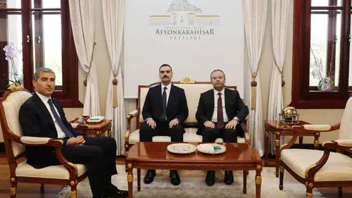 Vali Aktaş'a önemli ziyaret: Başsavcı Uğurlu ve Başkan Yargun’dan kritik temas