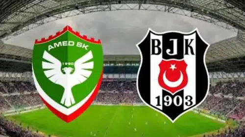 AMEDSPOR BEŞİKTAŞ MAÇI CANLI İZLE: Amedspor-Beşiktaş maçı saat kaçta, hangi kanalda, nereden izlenir?