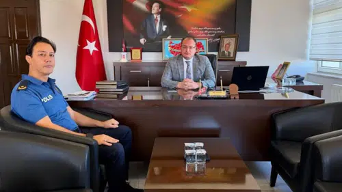 Bolvadin’de yeni dönem: Yeni Emniyet Müdürü Arıkan görevine başladı