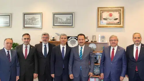 Afyonkarahisar heyetinden Cumhurbaşkanlığı’na ziyaret