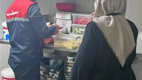 Bolvadin’de okul kantinleri ve yemekhaneler mercek altında