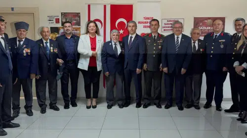 Afyonkarahisar’da Gaziler Günü’nde protokolden anlamlı buluşma