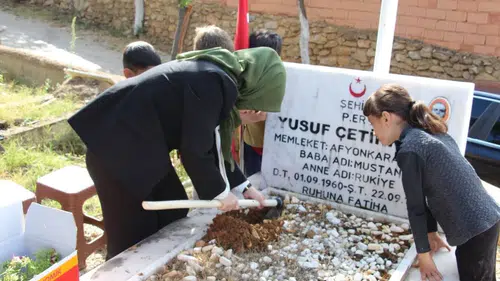 Kaymakam Merve Bayri’den Şehit Çetinkaya’nın Ailesine Ziyaret!