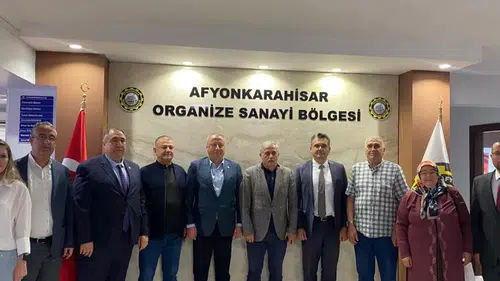 İYİ Parti Heyetinden OSB Başkanı Bekir Yeşilay’a Ziyaret