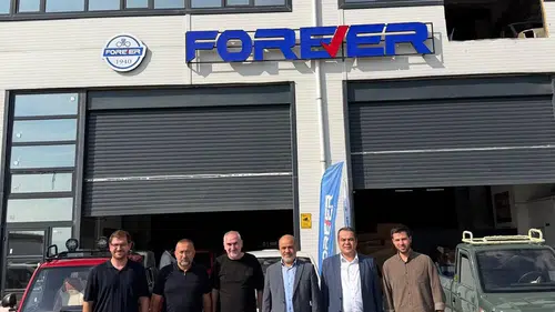 Afyon'da Üretilen Elektrikli Araç 'Forever' Satışa Çıkıyor! Fabrikaya Önemli Ziyaret