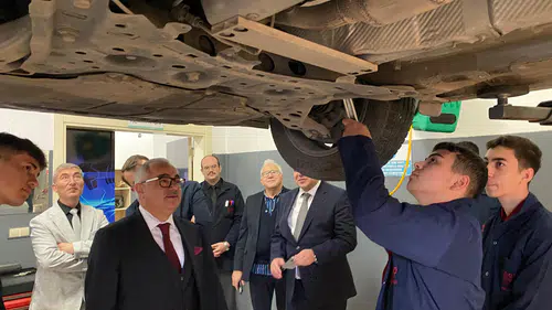 TUSAŞ heyeti RSP Teknik Kolejini ziyaret etti