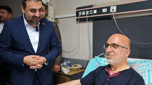 Başkan Kavak’tan Müftü İmamoğlu’na geçmiş olsun ziyareti