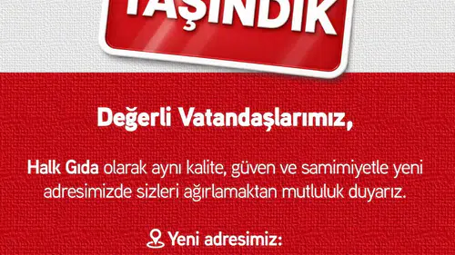 Afyonkarahisar Belediyesi'nden önemli duyuru: Halk Gıda hizmet noktası yeni adresine taşındı!
