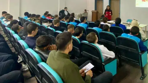 Çay’da öğrencilere gıda güvenliği dersi: Sağlıklı tüketimin püf noktaları anlatıldı