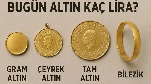 Altın fiyatlarında ibre yukarı döndü! Gram, çeyrek ve yarım altın bugün ne kadar?