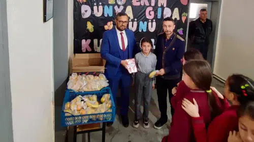 Afyonkarahisar'da öğrencilere gıda bilinci aşılandı: İsraf ve sağlıklı beslenme anlatıldı