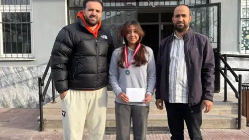 Günyaz’dan atletizmde büyük başarı: 100 metrede ilçe birincisi oldu