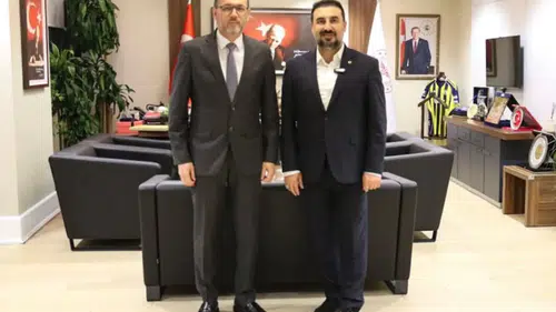 AK Parti İl Başkanı Kavak, Sağlık Bakan Yardımcısı Okumuş'u ziyaret etti