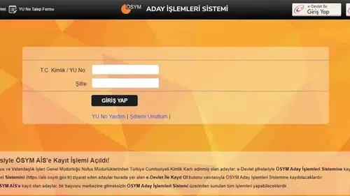 KPSS ön lisans sonuçları açıklandı! ÖSYM sonuç ekranı osym gov tr sonuç sayfası