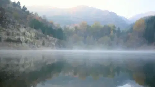 Afyonkarahisar’da sis manzarası görenleri hayran bıraktı!