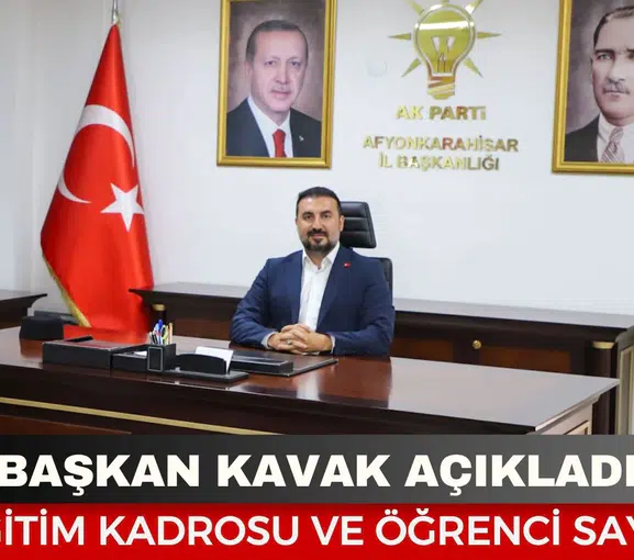 Afyonkarahisar’da Eğitim Zili Çaldı! AK Parti’den İlk Mesaj