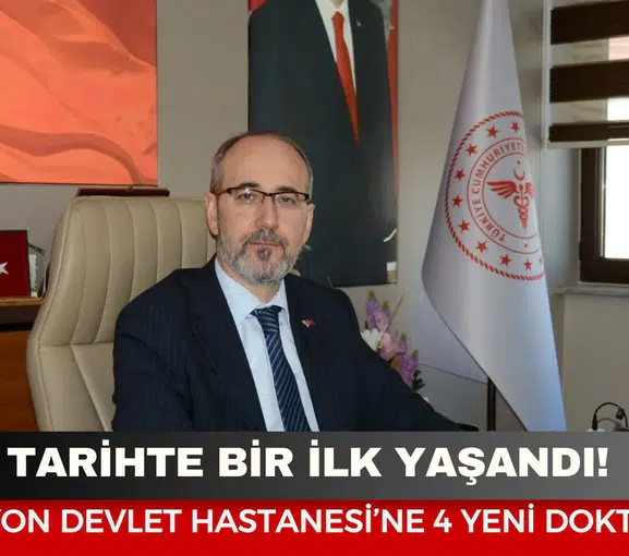 Afyonkarahisar’da Sağlıkta Dev Adım! Kadro Yan Dal Uzmanlarıyla Güçlendi
