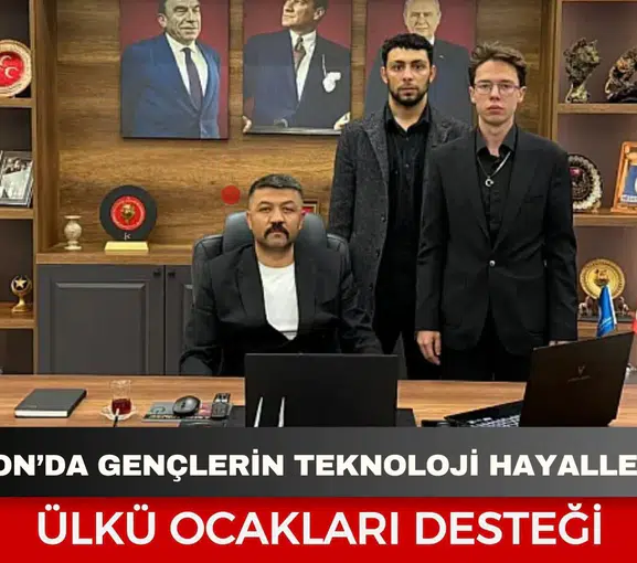 Afyonkarahisar’da gençlerin teknoloji hayallerine Ülkü Ocakları desteği