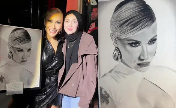 İrem Derici Afyonlu ressamın bu jestine bayıldı!
