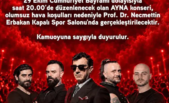 Ayna Konseri Afyon’da Nerede Yapılacak? İşte Yeni Adresi