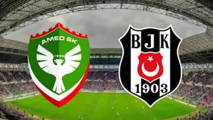 AMEDSPOR BEŞİKTAŞ MAÇI CANLI İZLE: Amedspor-Beşiktaş maçı saat kaçta, hangi kanalda, nereden izlenir?