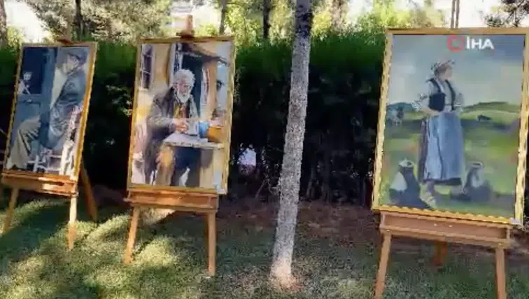 AAfyonkarahisar’da mahkumların eserleri sergilendi: El emeği çalışmalar ilgi gördü