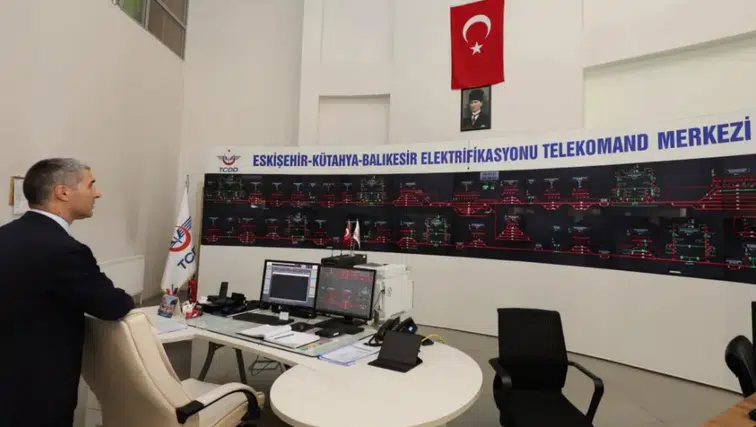 Afyonkarahisar’da demiryolu trafiği mercek altında: Vali Aktaş TCDD merkezlerini inceledi