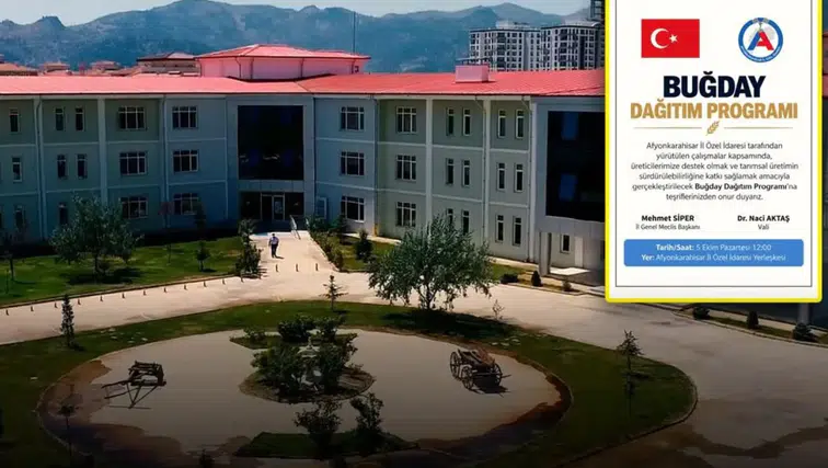 Afyonkarahisar’da üreticilere buğday desteği: Dağıtım tarihi belli oldu