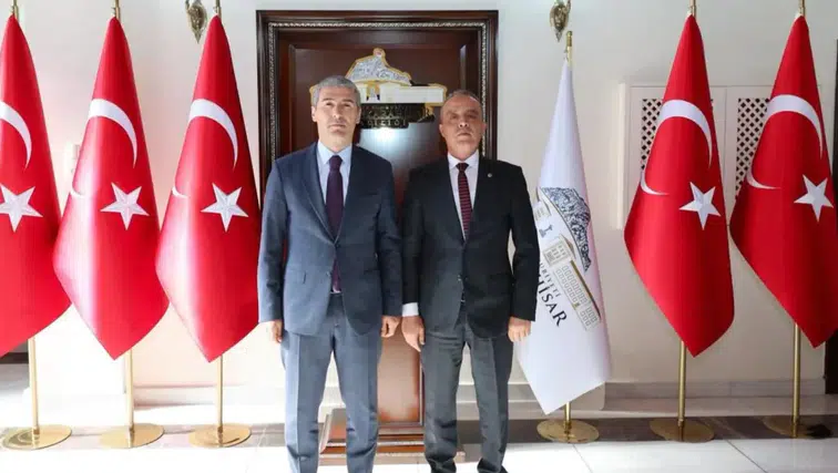 Emniyet Müdürü Erol'dan Vali Aktaş'a veda ziyareti