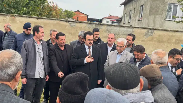 Sinanpaşa Bulca köyünde cami inşaatı için temel atıldı