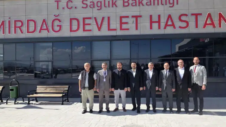 Başkan Kavak Emirdağ Yeni Devlet Hastanesini ziyaret etti