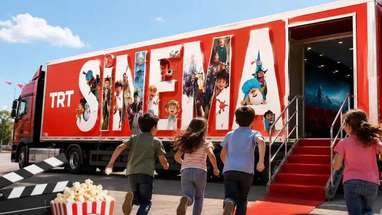 TRT Sinema Tırı Afyon’a geliyor: Binlerce çocuk beyaz perdeyle buluşacak