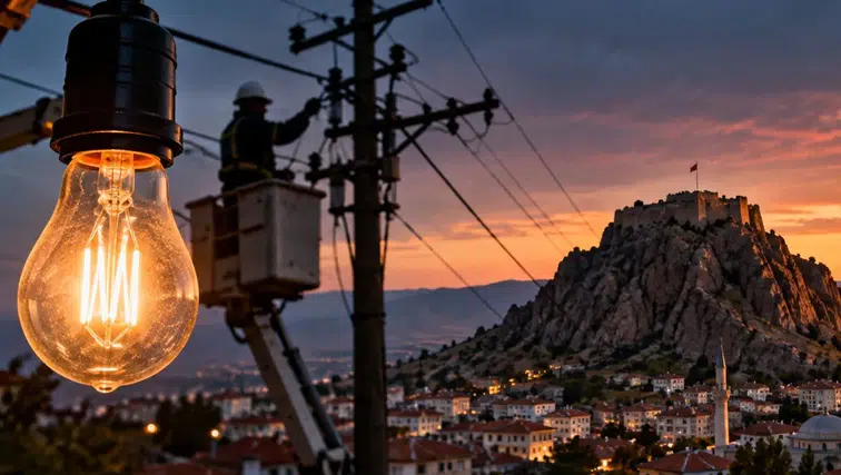 Afyon’da çok sayıda köy ve mahalle etkilenecek: Saat 17:00'ye kadar elektrik yok!
