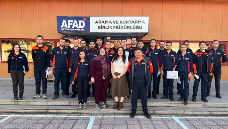 Afyonkarahisar’da AFAD Personeline Psikolojik Dayanıklılık Eğitimi