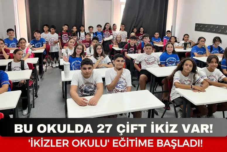 Bu Okulda Tam 27 Çift İkiz Var!