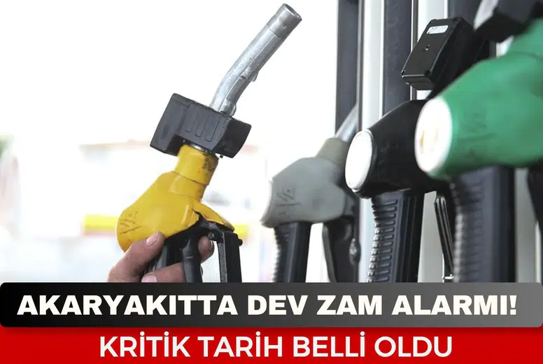 Akaryakıtta Dev Zam Alarmı! Motorine 6 Liradan Fazla Zam Geliyor