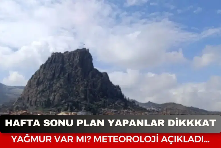 Afyonkarahisar’da Hafta Sonu Hava Nasıl Olacak?