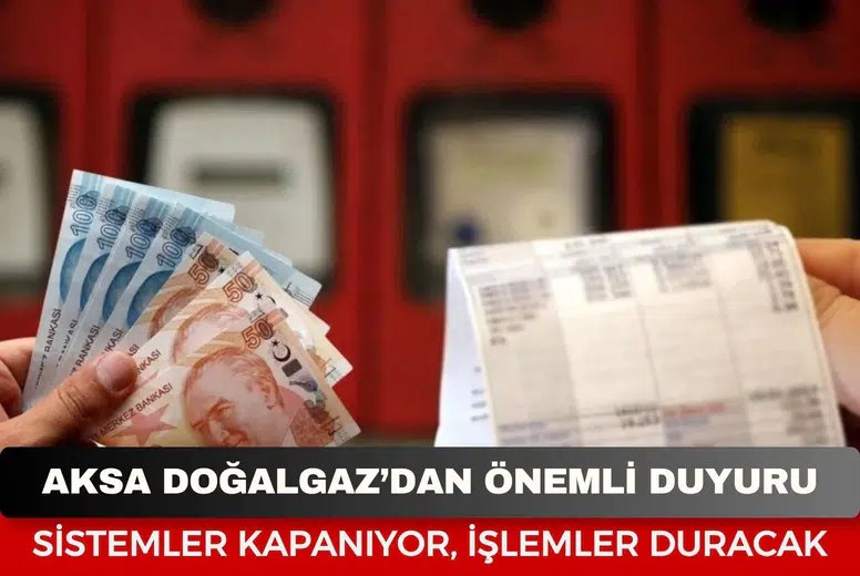 AKSA Doğalgaz’da Altyapı Mesaisi! O Tarihlere Dikkat: İşlemler Duracak!