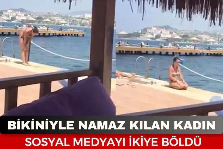 Plajda Bikiniyle Namaz Tartışması! Dinen Geçerli Mi? Bikiniyle Namaz Kılınır Mı?