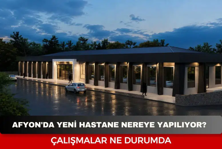 Afyon'da yeni hastane nereye yapılıyor? Semt polikliniği için ilk kazma vuruldu